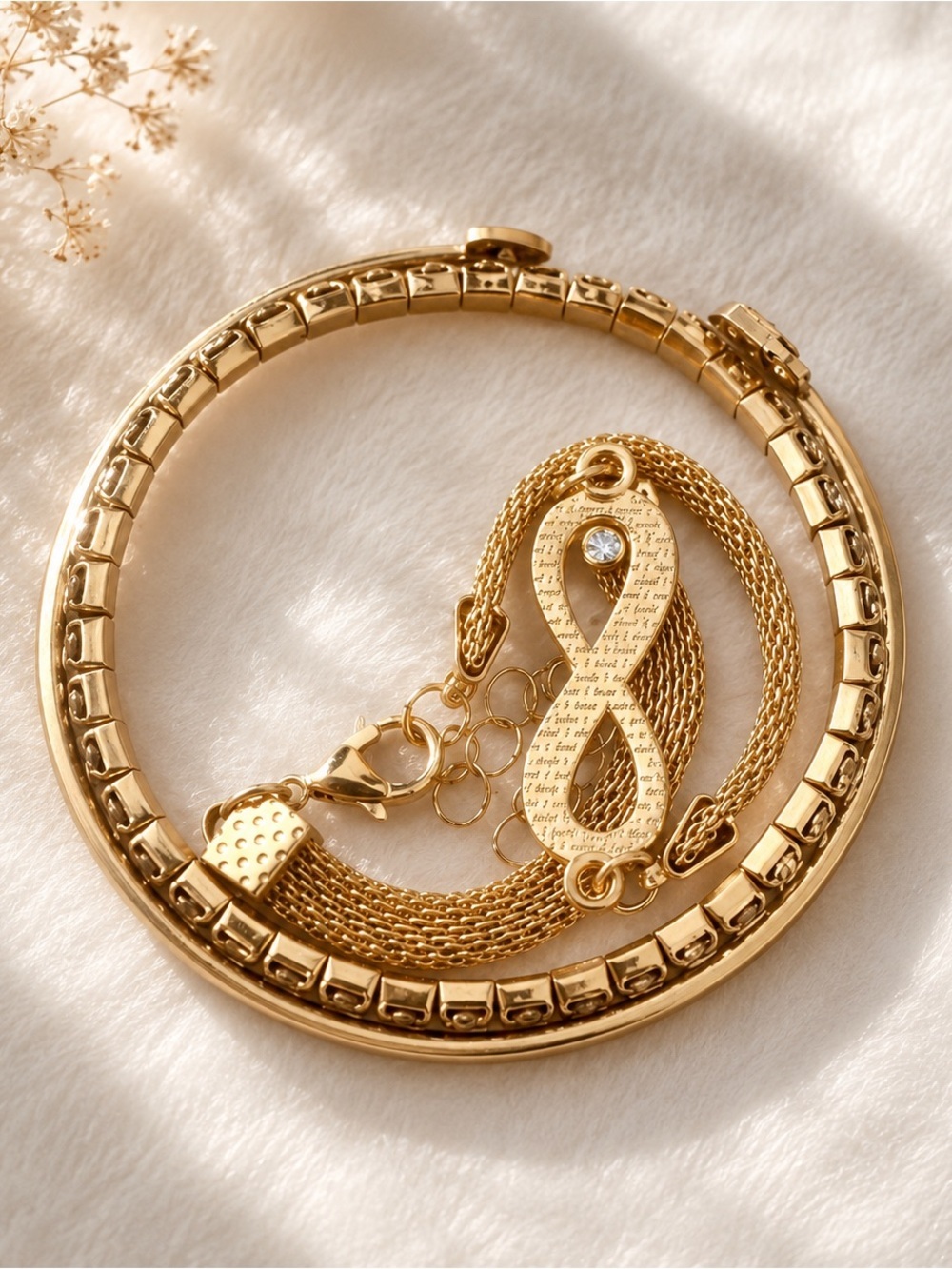 Gold Snake Bracelet
